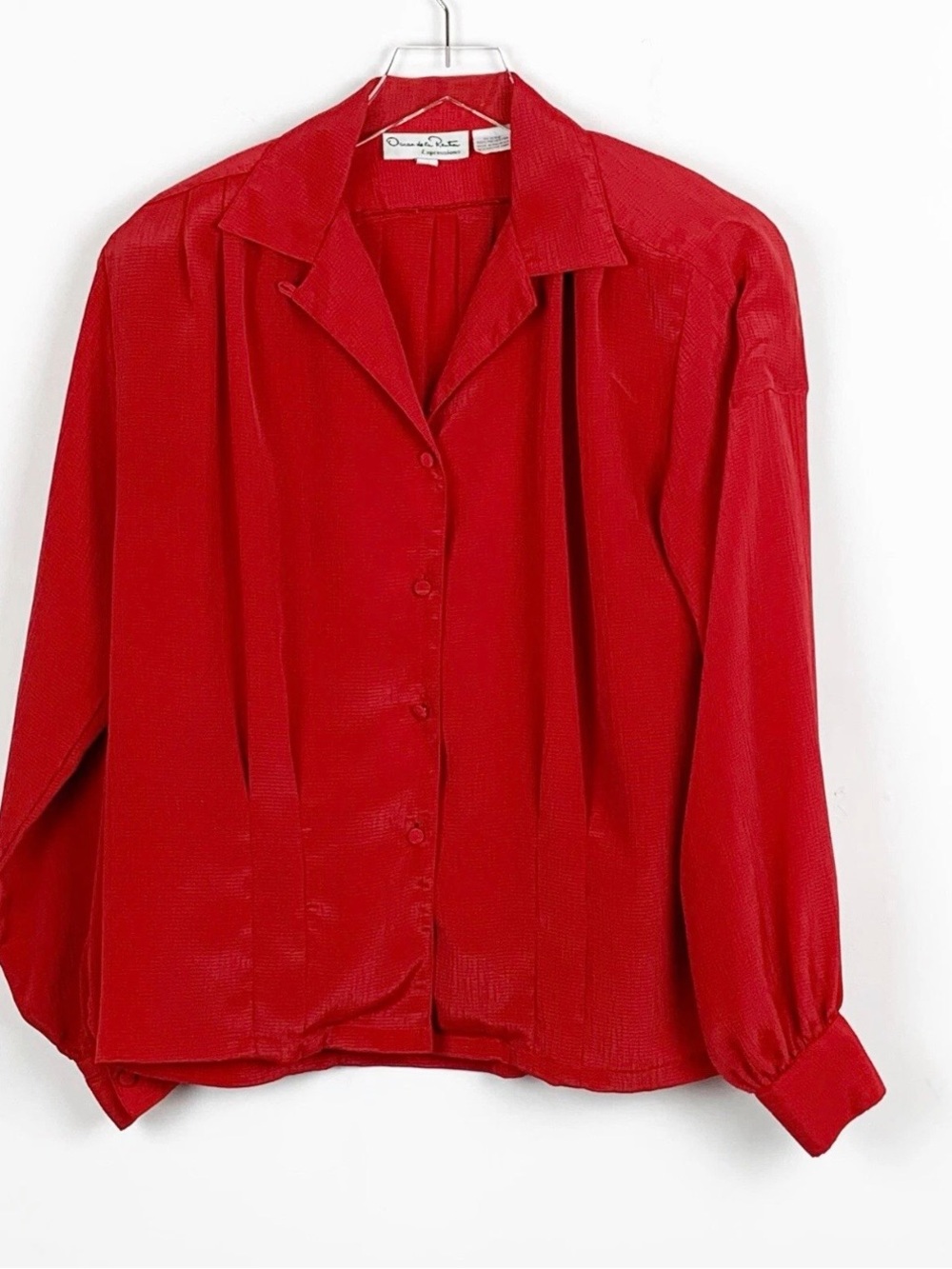 Oscar De La Renta Expressions Vintage Blouse